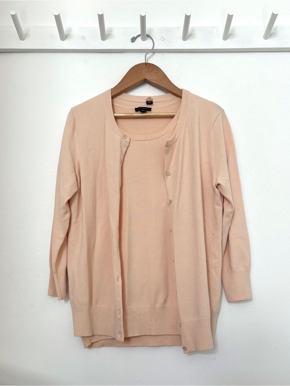 Peach twinset